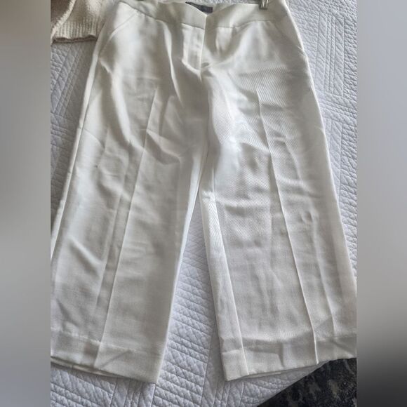 Tex by MaxAzria cropped midi Bermuda minimalist contemporary pants - Picture 11 of 11